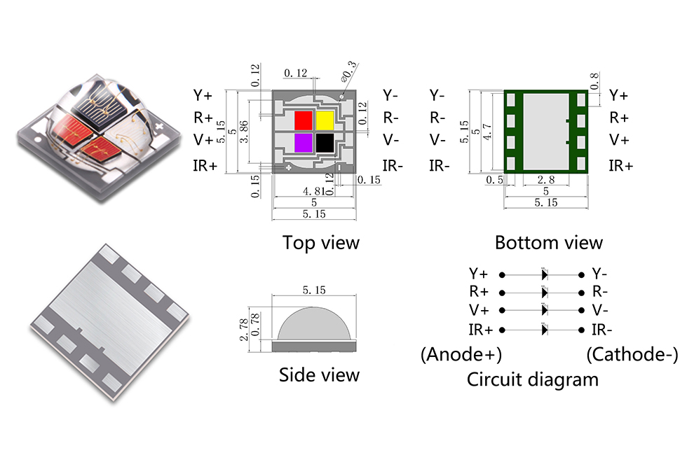 4芯합일规格尺寸