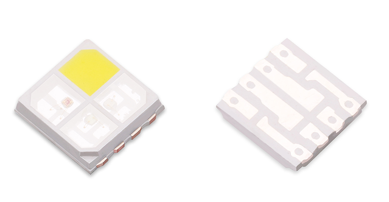 2W 5054 사각 안개 RGBW 4IN1 SMD LED