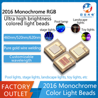 세라믹 2016 흑백 흑백 RGB 3W 고전력 초 고등 밝기 수영장 라이트 스테이지 라이트 소스 특수 색상 조명 구슬