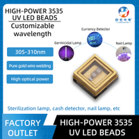 세라믹 3535 UV 305-310nm UV 경화 광원