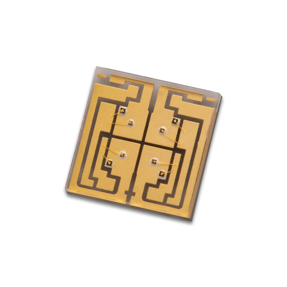 의료 미용 LED 비즈용 5050 레이저 VCSEL 멀티 밴드 세라믹 금도금 브래킷