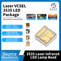 세라믹 3535 레이저 VCSEL 고출력 금도금 브래킷 LED 비즈