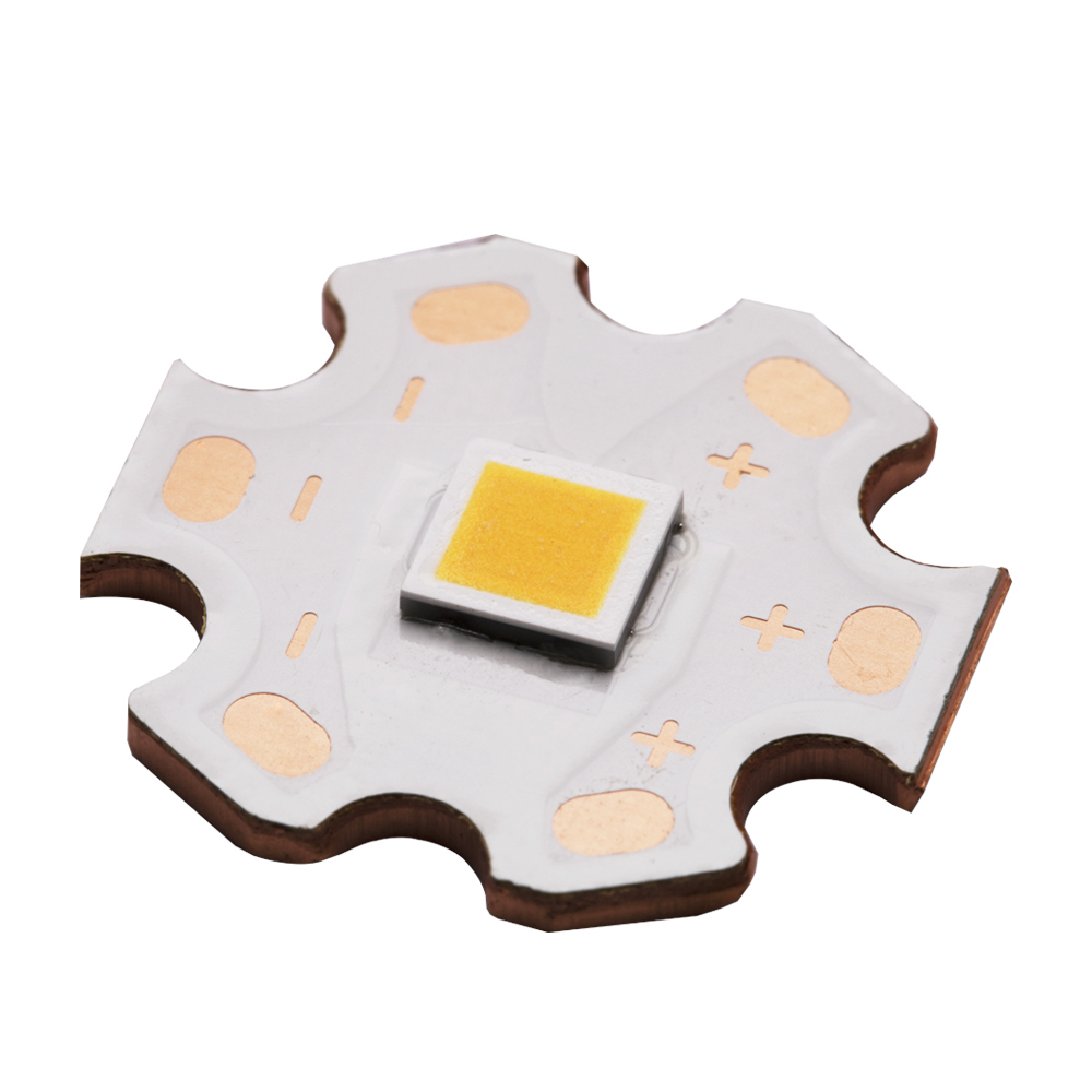 세라믹 5050 황금색 노란색광 고전압 12V 구리 기판 20W 고전력 LED 라이트 소스