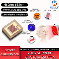 세라믹 2016 흑백 660nm 고출력 초고 밝기 의학적 미용 처리 LED 광원