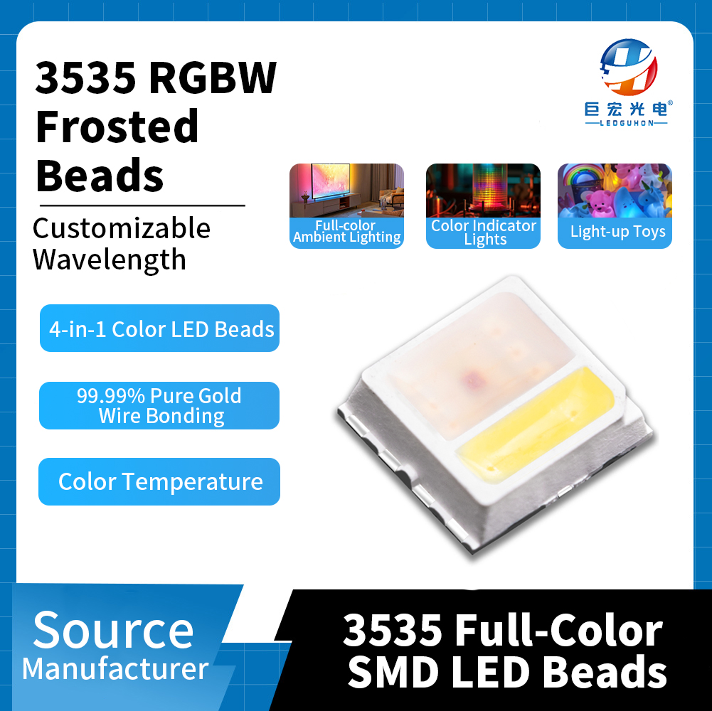 칩 3535 안개 같은 RGBW 4-in-1 컬러 LED 광원
